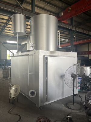 Αγορά 850-1300°C Θερμοκρασία Καύσης Νοσοκομειακός Αποτεφρωτής Καύσιμο Πετρέλαιο ή Φυσικό Αέριο διαδικτυακή κατασκευή