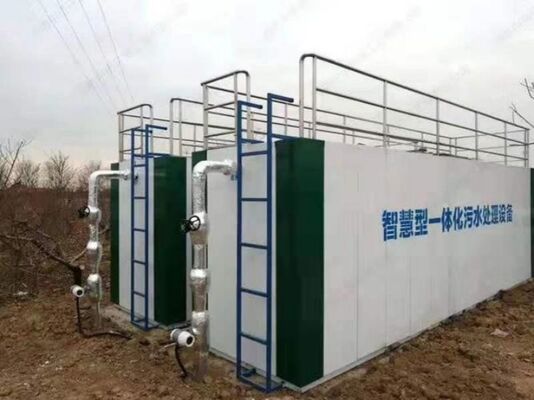 Sewage Treatment Plant 95-99% Pollutant Removal, Multi-Stage Treatment Process, and Compact to Large Footprint