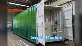 Compact MBR Επεξεργασία Λυμάτων Εγκαταστάσεων