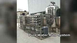Σύστημα από ανοξείδωτο χάλυβα Auto Control Filter Water RO